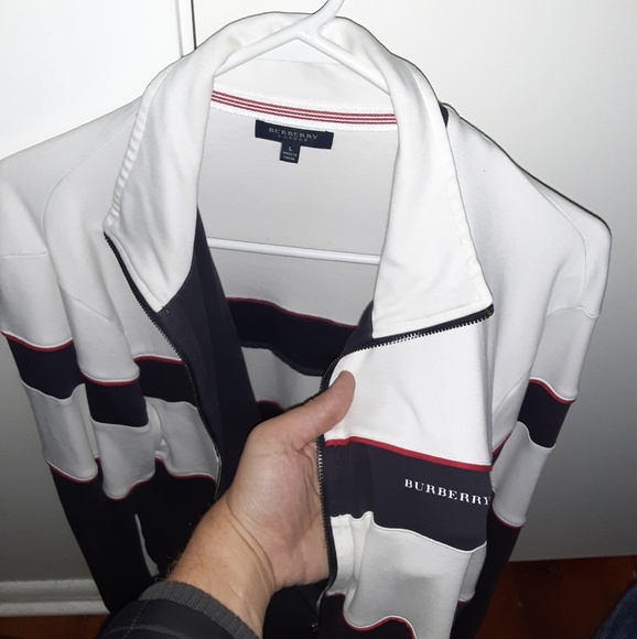 Burberry Other - EUC Burberry full zip track jacket *rare*!